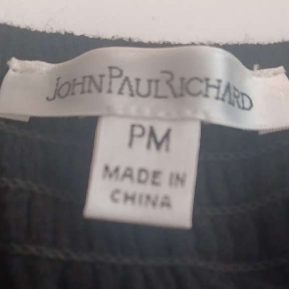 JohnPaulRichard Classic Black Jumpsuit, size petite medium - Picture 2 of 7